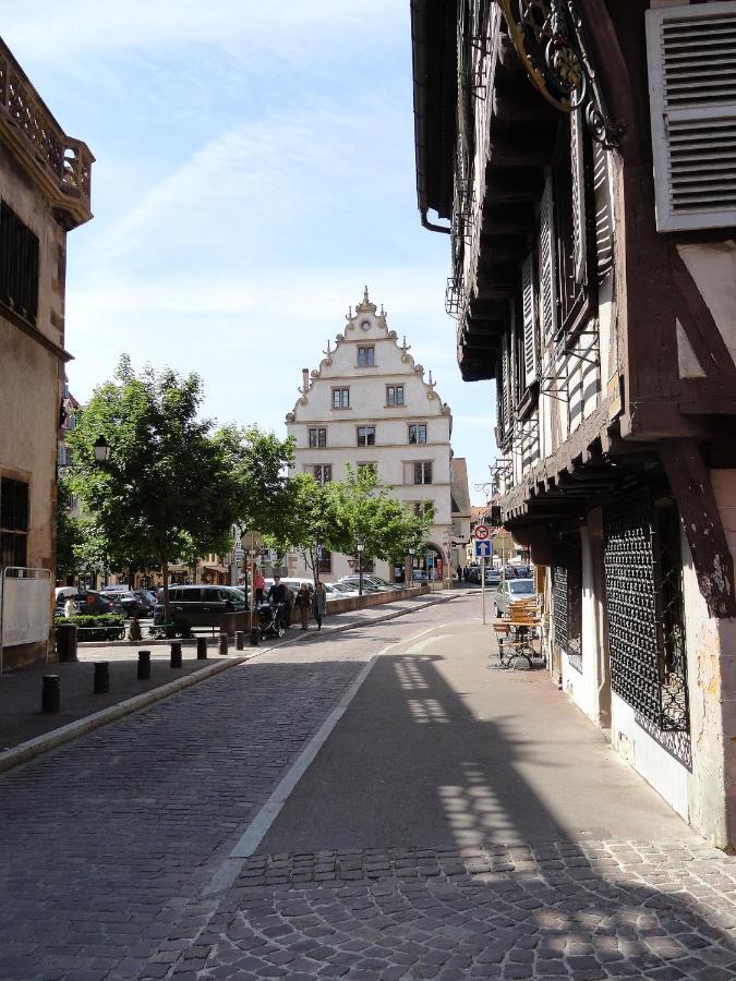 Historical town center spacious flat Colmar Exterior foto